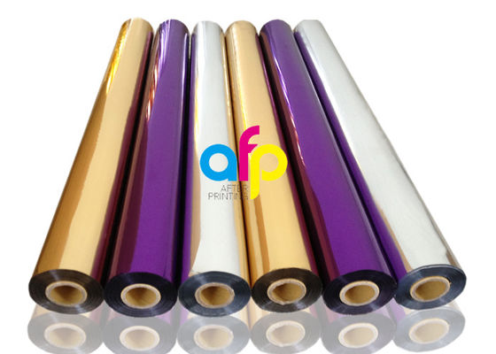 رائعة ورقة الساخن ختم احباط 640 مم * 120 م حجم لفة 16 ميكرون سمك