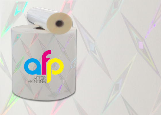 شفاف المجسم بوب التصفيح فيلم 26micron قياسي / نمط مخصص