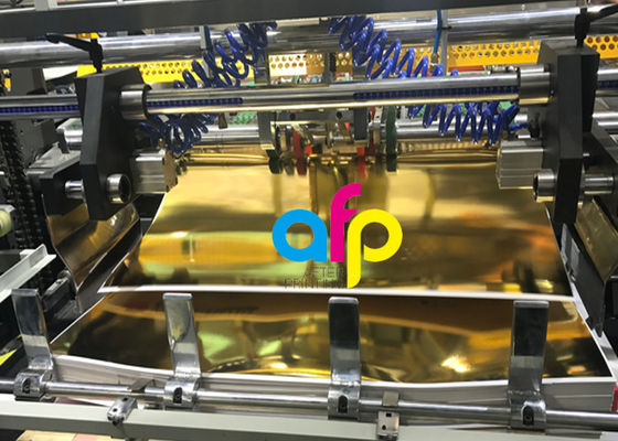 الحيوانات الأليفة الذهب والفضة والبوليستر المعدني التصفيح الحراري فيلم لفة كورونا المعالجة