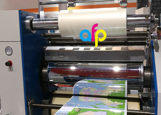 22 Mic Gloss Laminating Film For Brochures / Magazines BV Approval