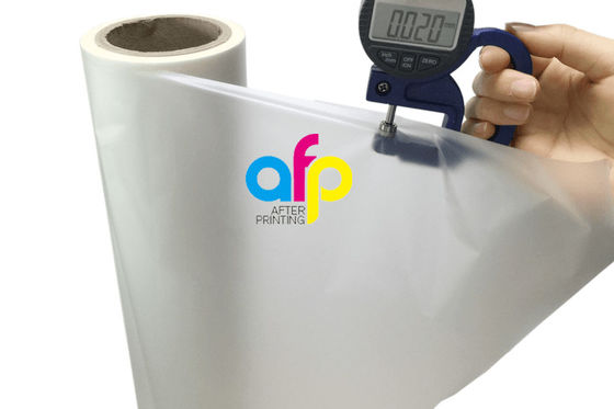 20 ميكرون ماتي التصفيح فيلم 500MM * 3000M لفة حجم شهادة SGS