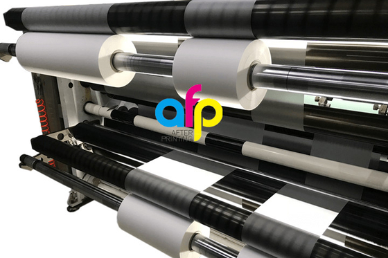 18/20/22/25 ميكرون BOPP Soft Touch Lamination Film للورق المطبوع