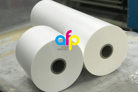 18/20/22/25 ميكرون BOPP Soft Touch Lamination Film للورق المطبوع
